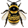 Bumblebee Typografie Illustration