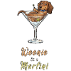 Dackel im Martini-Glas