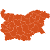 Karte von Bulgarien