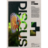 Diskusfischhalter-Porträtplakat