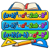 Binomische Formeln – Mathe Geek Design
