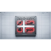 Danmark Neon Quad Panel