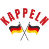 Kappeln Kreuzende Deutsche Flaggen