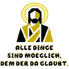 Jesus modern mit spruch 