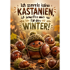 Kastanienhelden für den Winter