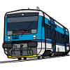 Train RegioSpider CD 841 – Linienzeichnung