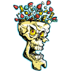 Explosiver Candy Skull