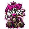 Nasty by Nature Graffiti-Affe