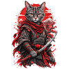 Samurai Katze
