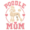 Pudel Mama Herzdesign