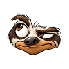 Sloth Side Eye