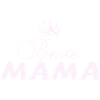 Beste Mama mit Krone