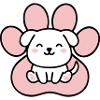 Welpe Hundepfote Grafik