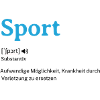 Sport Aufwendige Möglichkeit