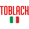 Italienische Flagge von Toblach