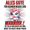 Einhorn Kollegen Abschied