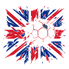 British Flag Football Splatter
