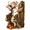 Herbst Geist Café Halloween