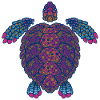 Alebrije-Schildkröte
