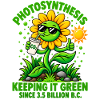 Sonnenblumen-Retro-Photosynthese