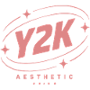 Y2K Ästhetik Pastellstern Logo
