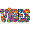 Vibes: Psychedelische Hippie Farbpracht