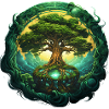 Baum des Lebens Mystisch Wikinger Design