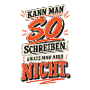 Kann man so schreiben