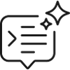 KI-Promptzeilen-Symbol