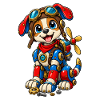 Steampunk Hundebot