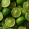 Grüne Limes im Freskomuster