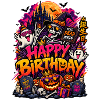 Happy Birthday Halloween Bash