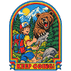 Wanderer trifft Bär Patch
