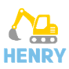 Bagger Henry gelb
