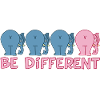 Ein anderer rosa Elefant
