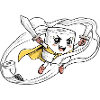 Klopapier-Ninja Superheld