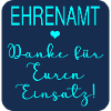 Team Einsatz Ehrenamt Danke
