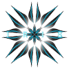 IRIS Geometric Art T-Shirt Print