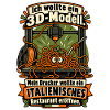3D Drucker Spaghetti Humor