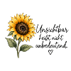 Unsichtbar heißt nicht unbedeutend – Sonnenblume