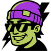 Skater Profil Blitz Grafik