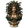 Medusa Krone der Schlangen