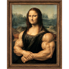 Die muskulöse Mona Lisa