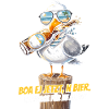 Möwe Bier Spruch Strand
