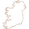Karte von Irland