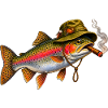 Funny Trout Fishing 