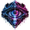 Kosmisches Auge Geometrie