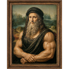 Muskulöser Da Vinci