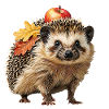 Igel-mit-Apfel