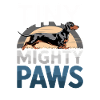  Tiny Mighty Paws Dackel Silhouette